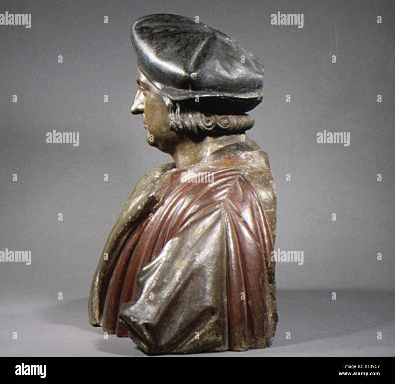 Un uomo sconosciuto, forse un mercante fiorentino ha incontrato ES1324 Foto Stock