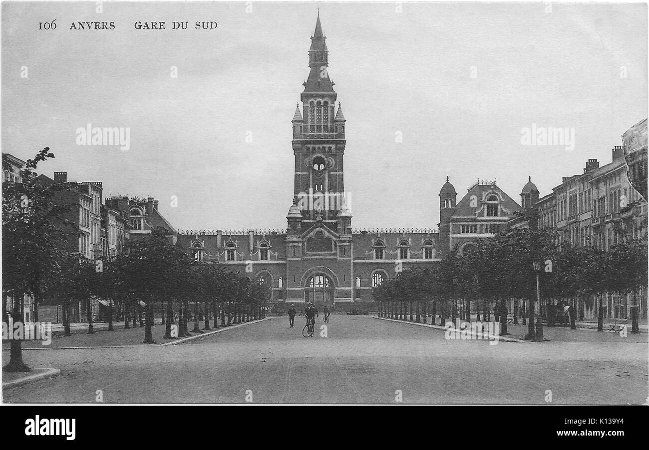 Anvers Gare du Sud 106 Foto Stock