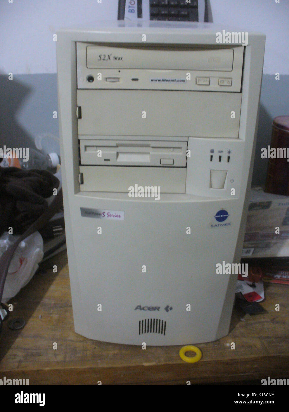 AcerPower S Series con Lite su CD ROM 20110201 Foto Stock