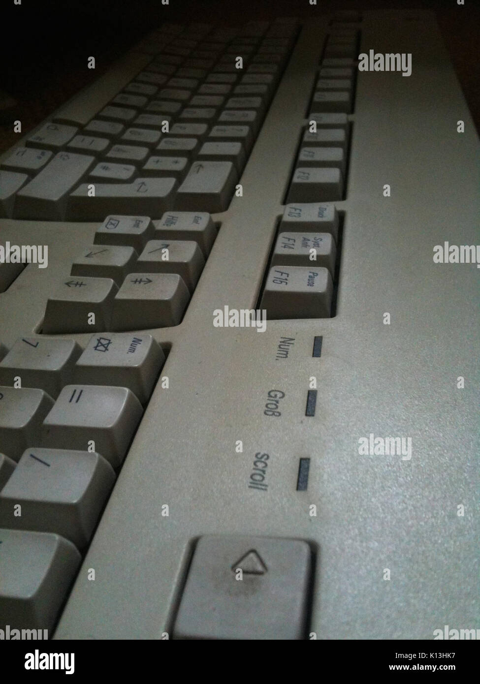 Tastiera Apple Macintosh Iici Foto Stock