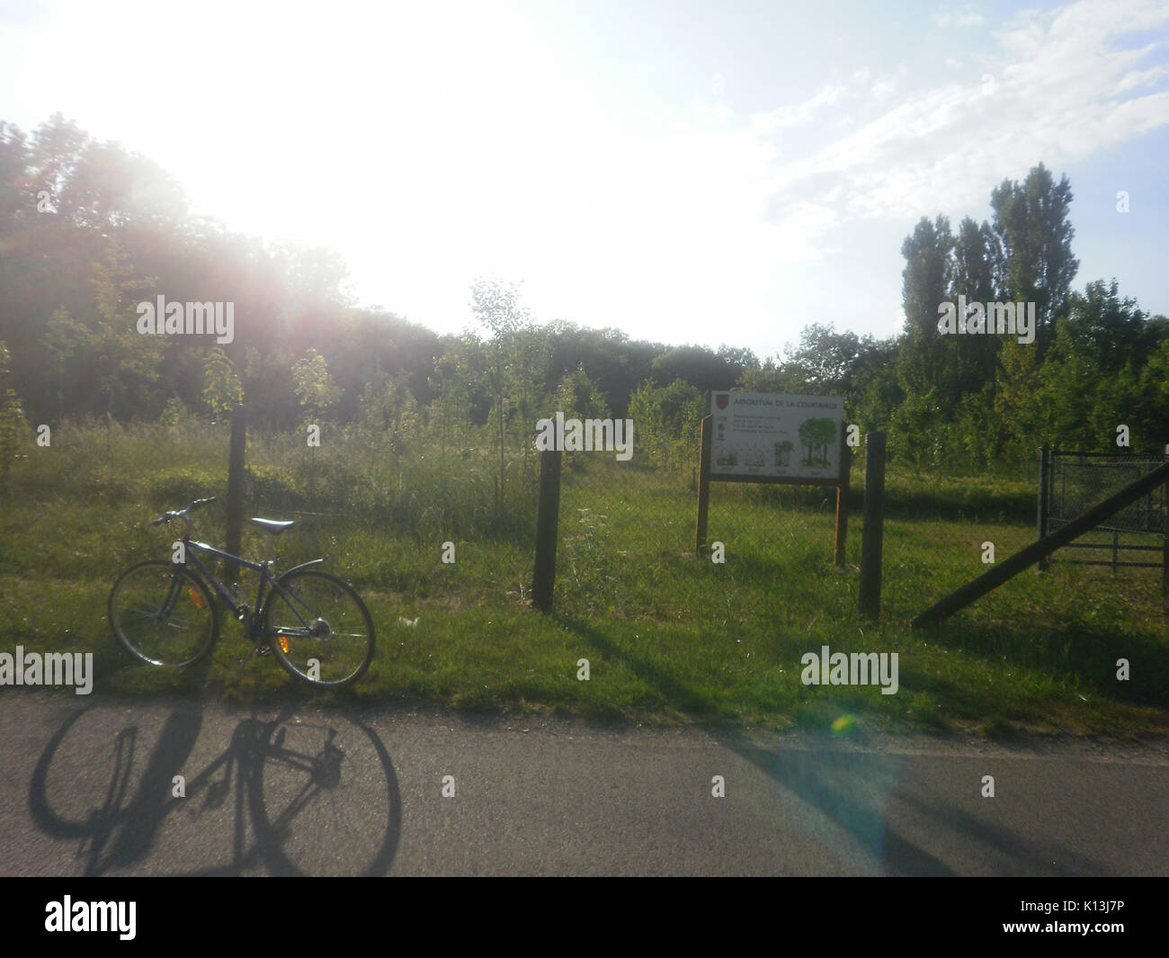 Arboretum de Premeaux Prissey Foto Stock