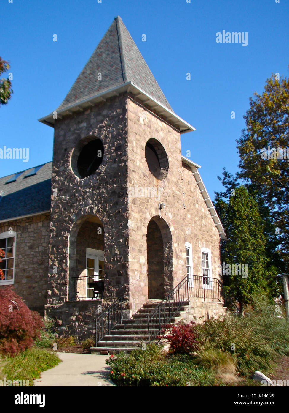 Abington School 1888 Montco PA Foto Stock