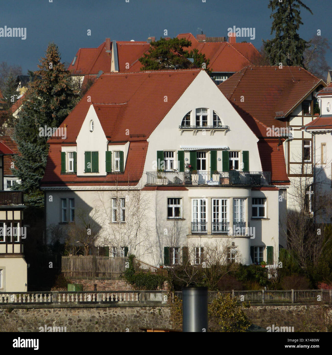 An der Berglehne 6 Loschwitz Foto Stock
