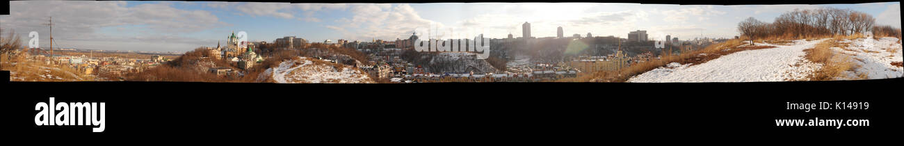 Discesa Andriyivskyy panorama Foto Stock