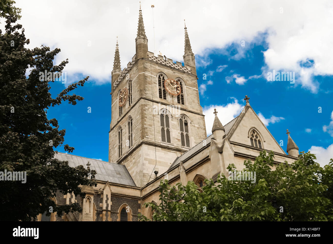 Cattedrale di Southwark, Londra, Regno Unito. Foto Stock