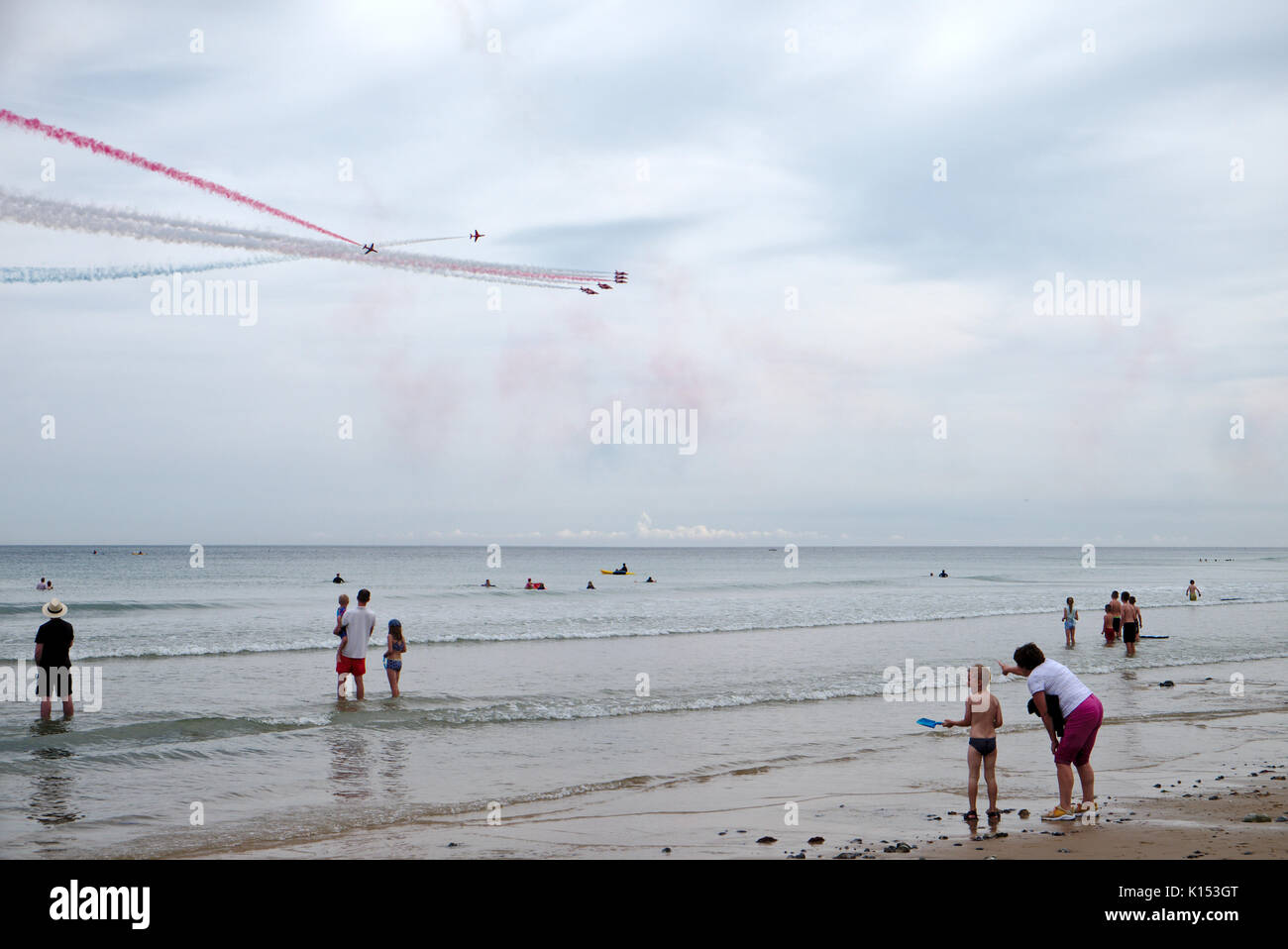 Le frecce rosse, Norfolk Foto Stock