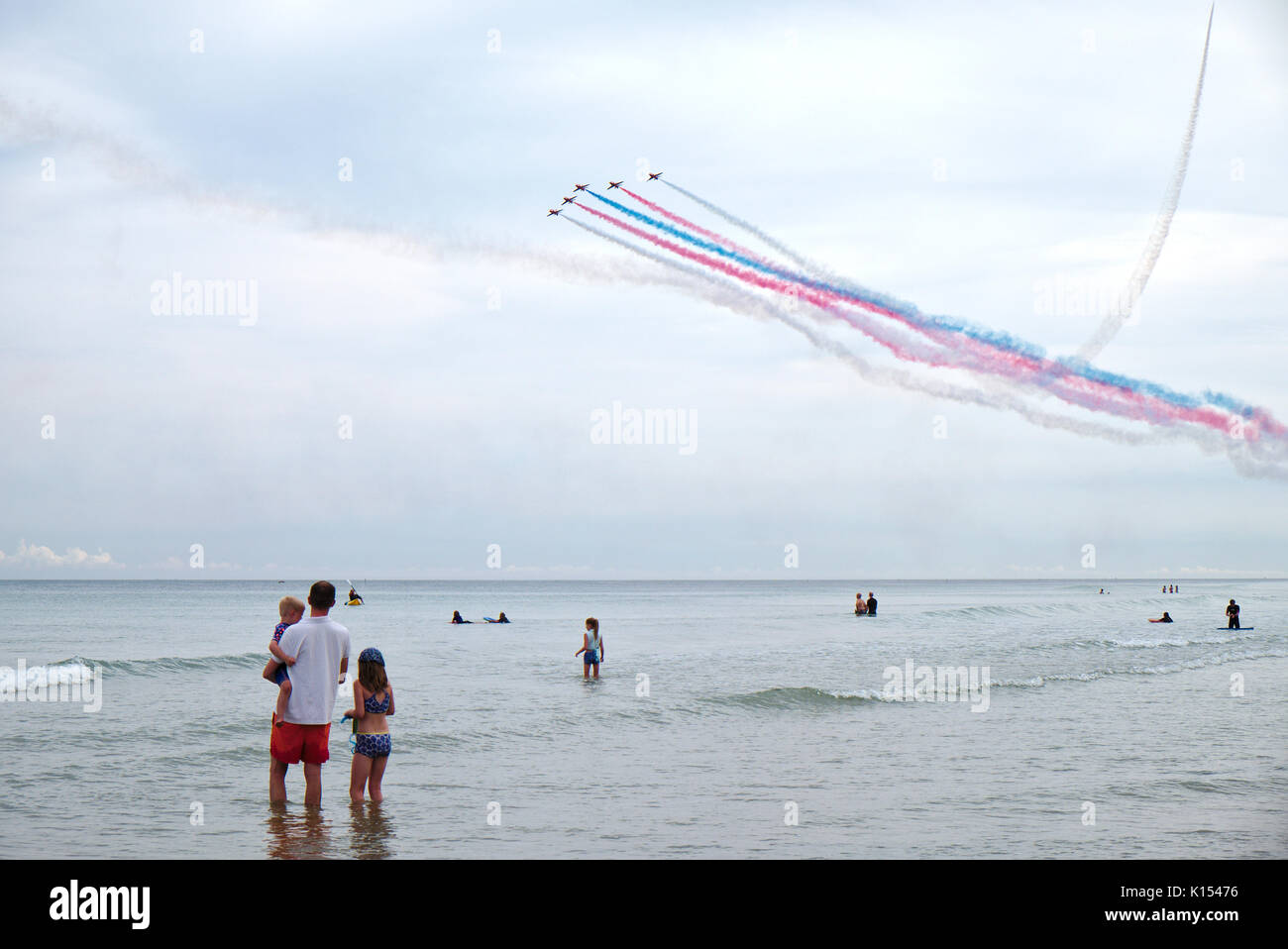Le frecce rosse, Norfolk Foto Stock