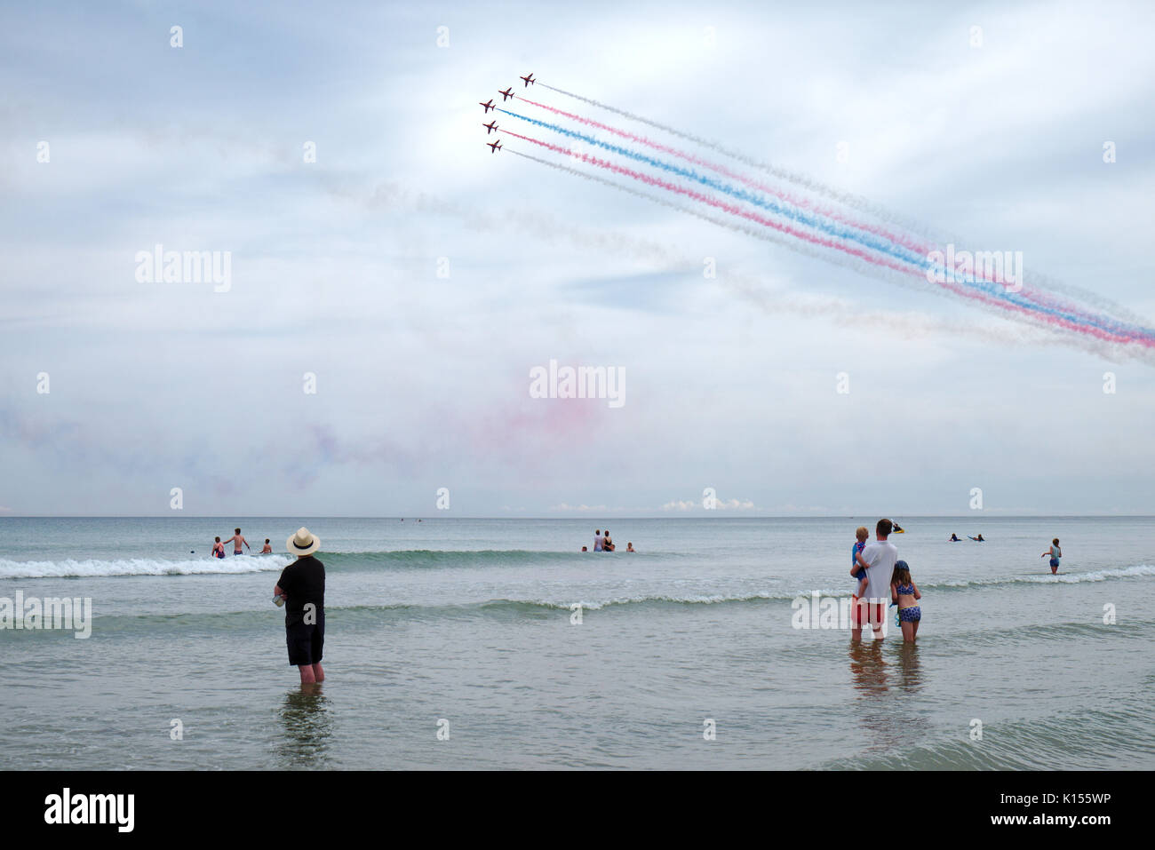 Le frecce rosse, Norfolk Foto Stock