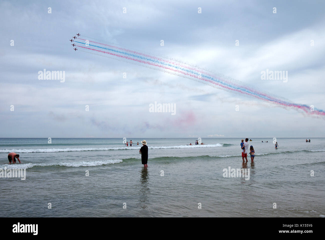 Le frecce rosse, Norfolk Foto Stock