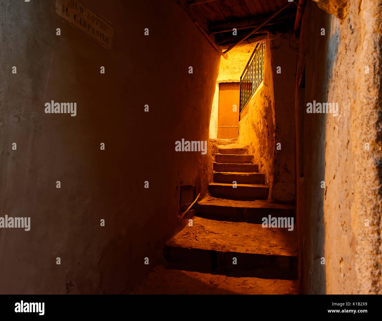 Vario angoli incantevoli della città di Pisciotta nel Parco Nazionale del Cilento. Campania Italia Foto Stock