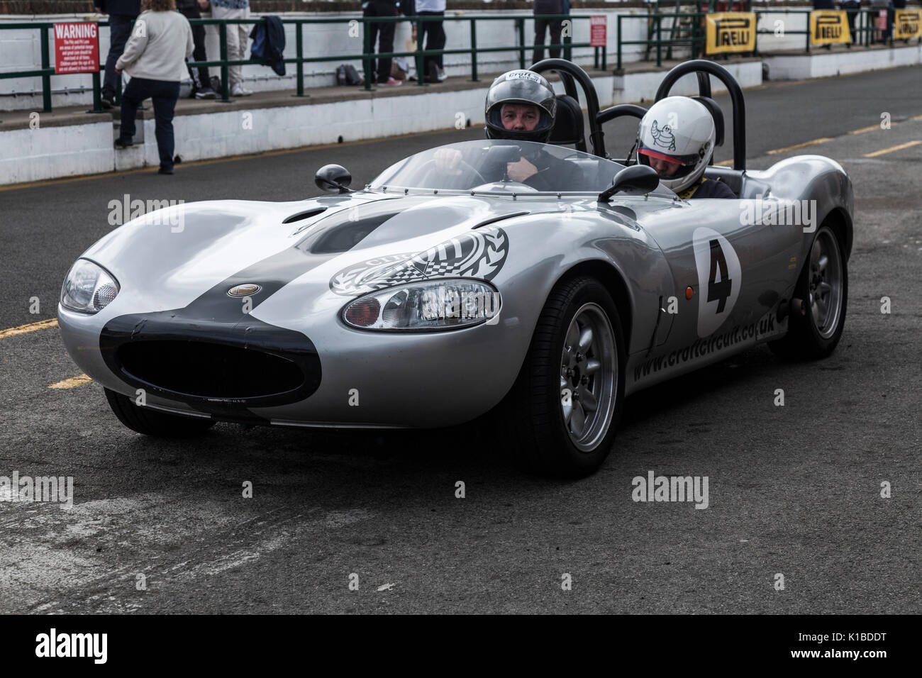 Ginetta G20 auto a Croft Autodromo,North Yorkshire, Inghilterra, Regno Unito Foto Stock