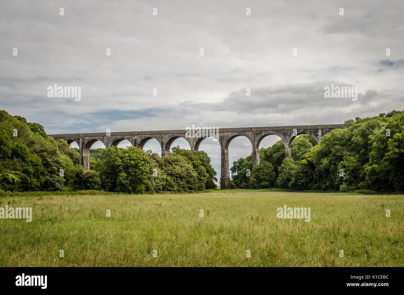 Porthkerry Country Park a Barry, Vale of Glamorgan, Galles. Foto Stock