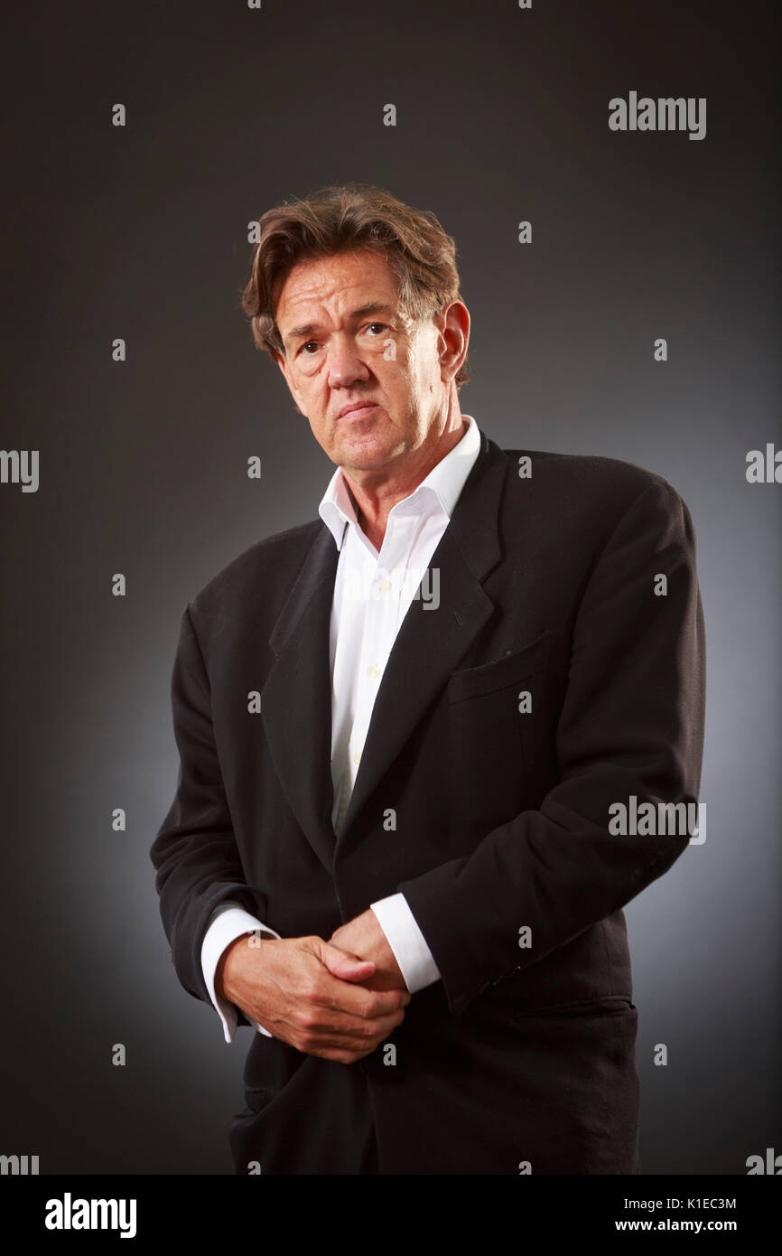 Edimburgo, Scozia, Regno Unito. Il 27 agosto, 2017. Giorno 16 Edinburgh International Book Festival. Nella foto: Robert McCrum, scrittore inglese e editor Credit: pak@ Mera/Alamy Live News Foto Stock