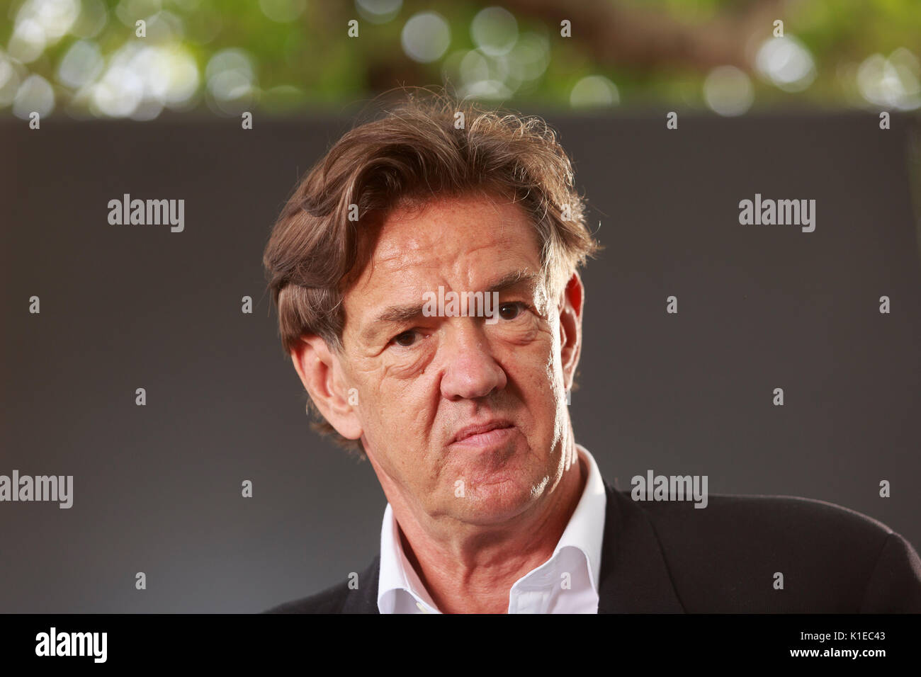 Edimburgo, Scozia, Regno Unito. Il 27 agosto, 2017. Giorno 16 Edinburgh International Book Festival. Nella foto: Robert McCrum, scrittore inglese e editor Credit: pak@ Mera/Alamy Live News Foto Stock