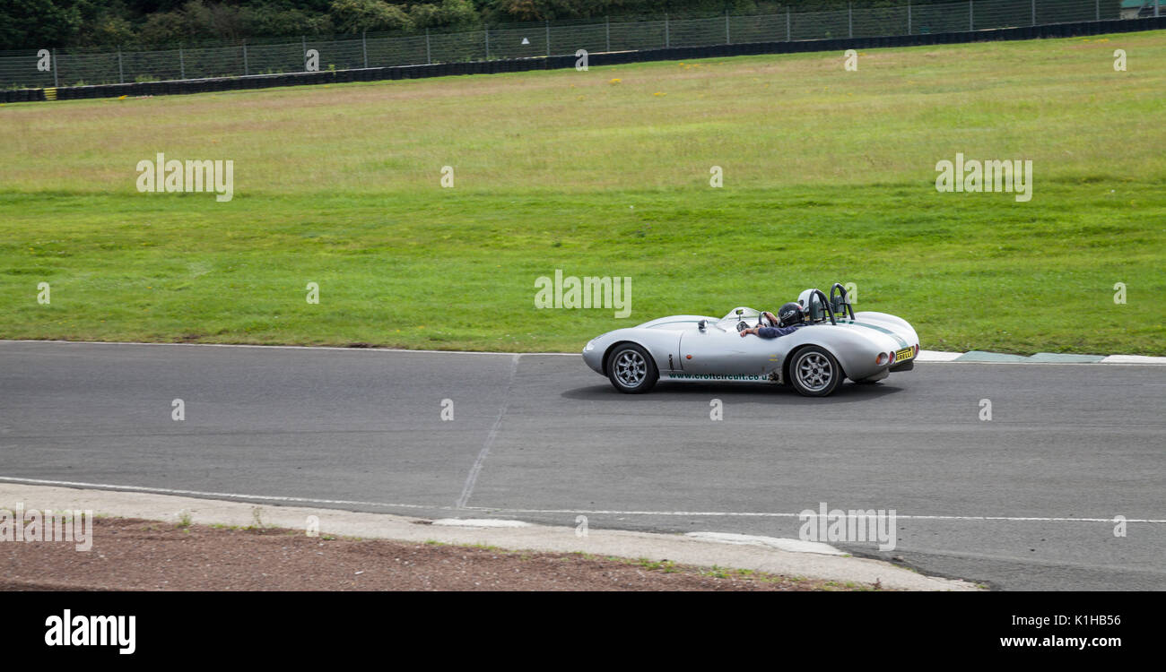 Ginetta G20 auto a Croft Autodromo,North Yorkshire, Inghilterra, Regno Unito Foto Stock