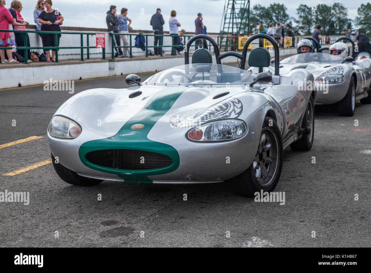 Ginetta G20 auto a Croft Autodromo,North Yorkshire, Inghilterra, Regno Unito Foto Stock