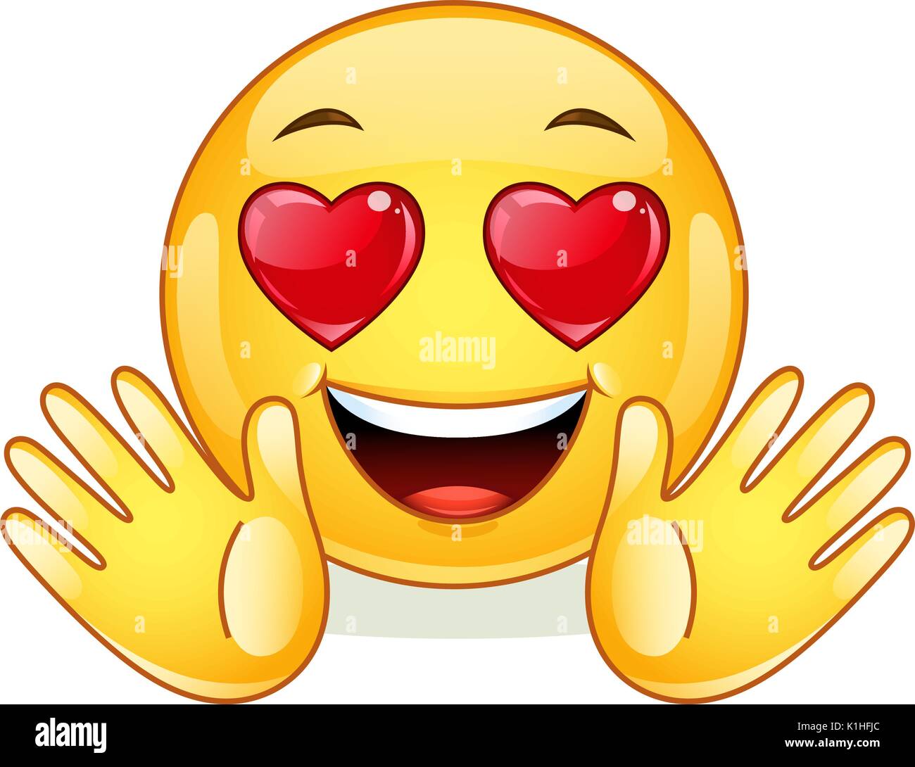 Emoticon piangere Immagini Vettoriali Stock Alamy