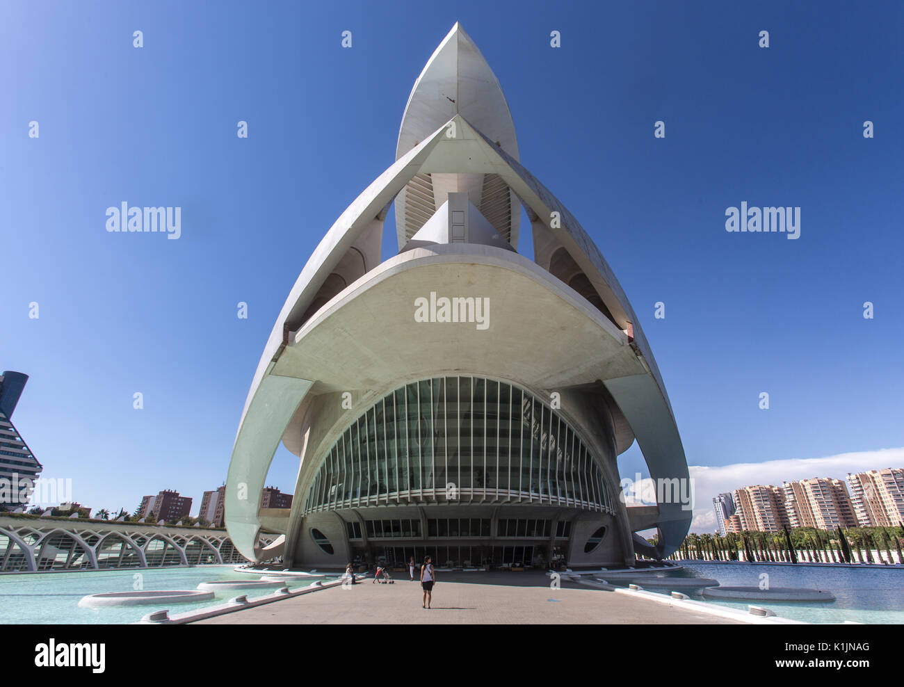 Città delle Arti e delle Scienze Foto Stock