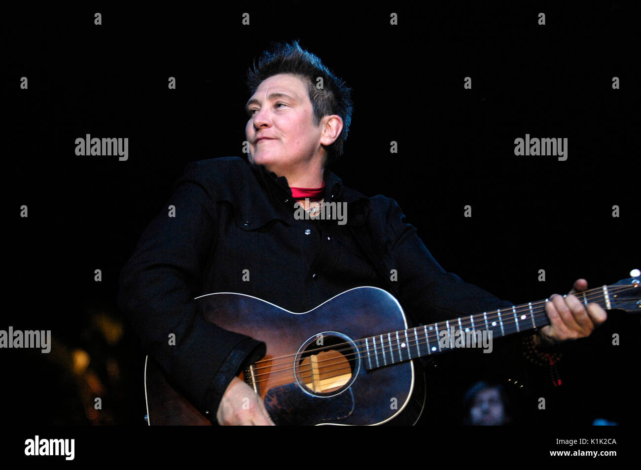 Kathryn Dawn Lang aka k.d. lang esegue stagecoach,California's county music festival il giorno 2 maggio,1 2011 indio,ca. Foto Stock