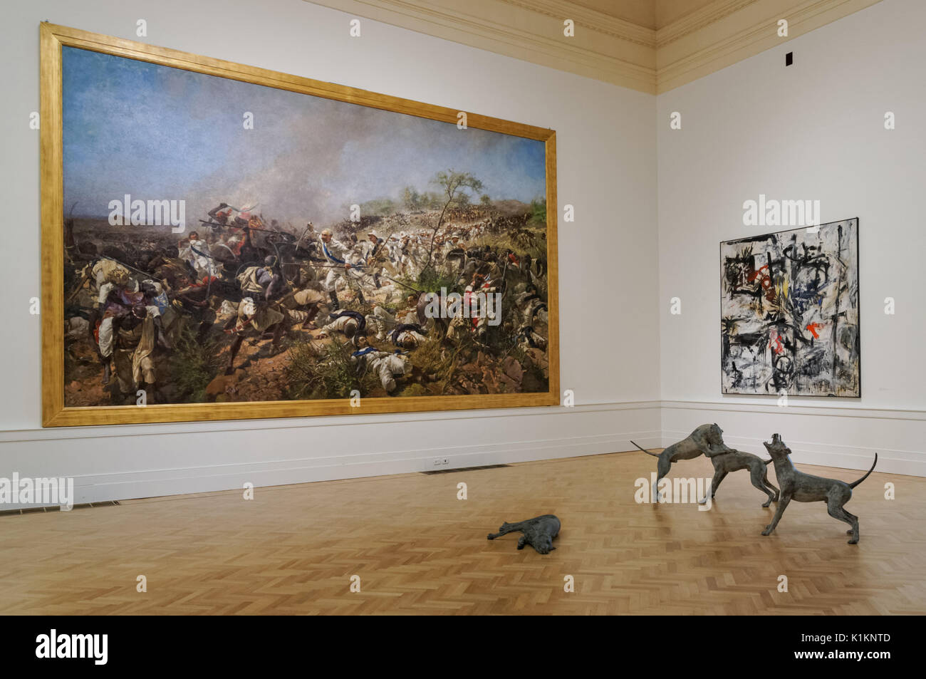 Galleria Nazionale di Arte Moderna di Roma, Italia Foto Stock