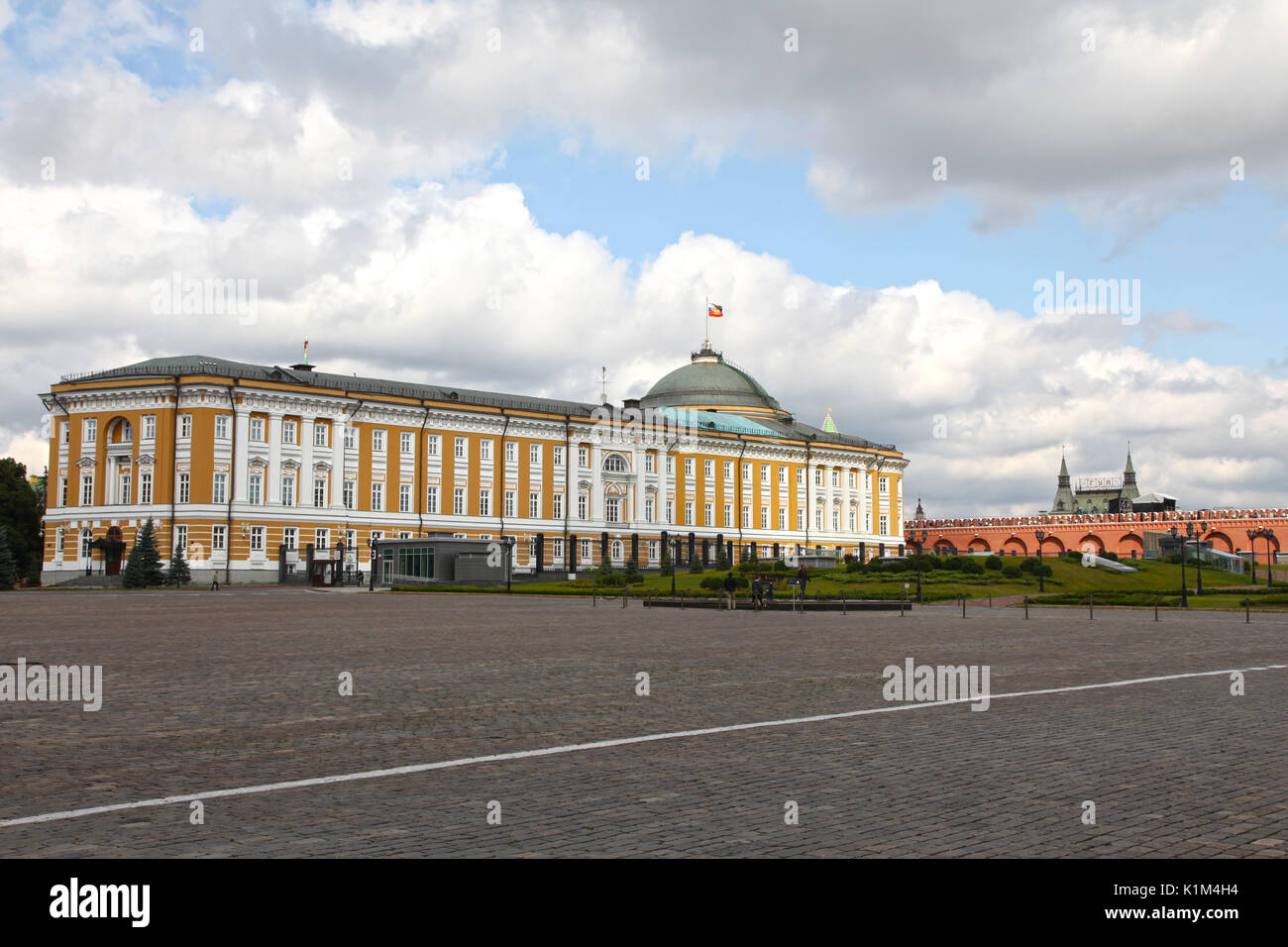 Senato del Cremlino a Mosca. La Russia Foto Stock