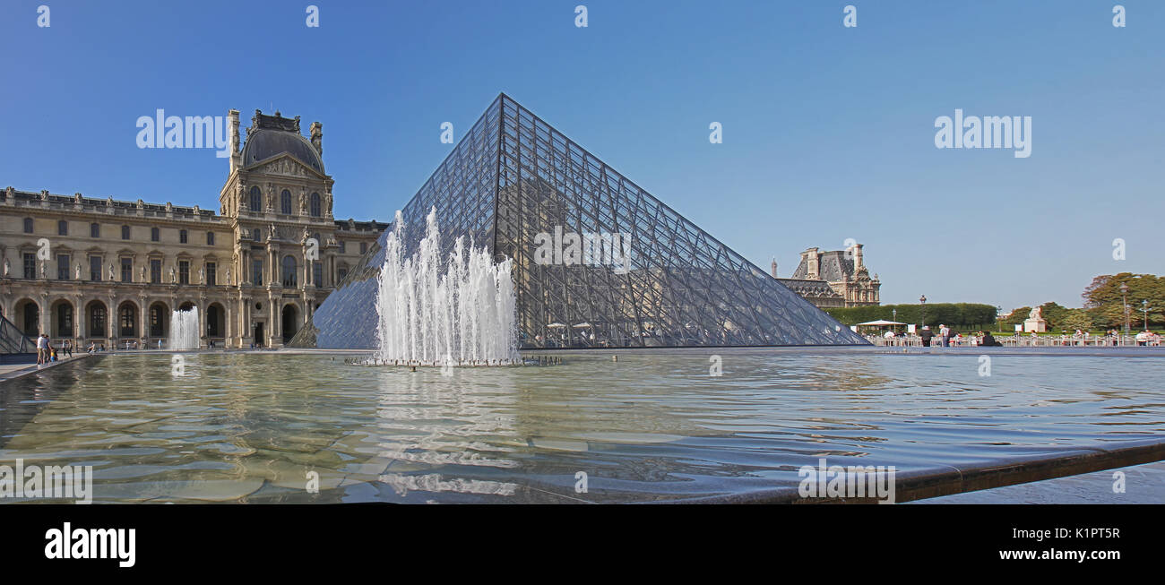 Museo del Louvre di Parigi, Francia. Foto Stock