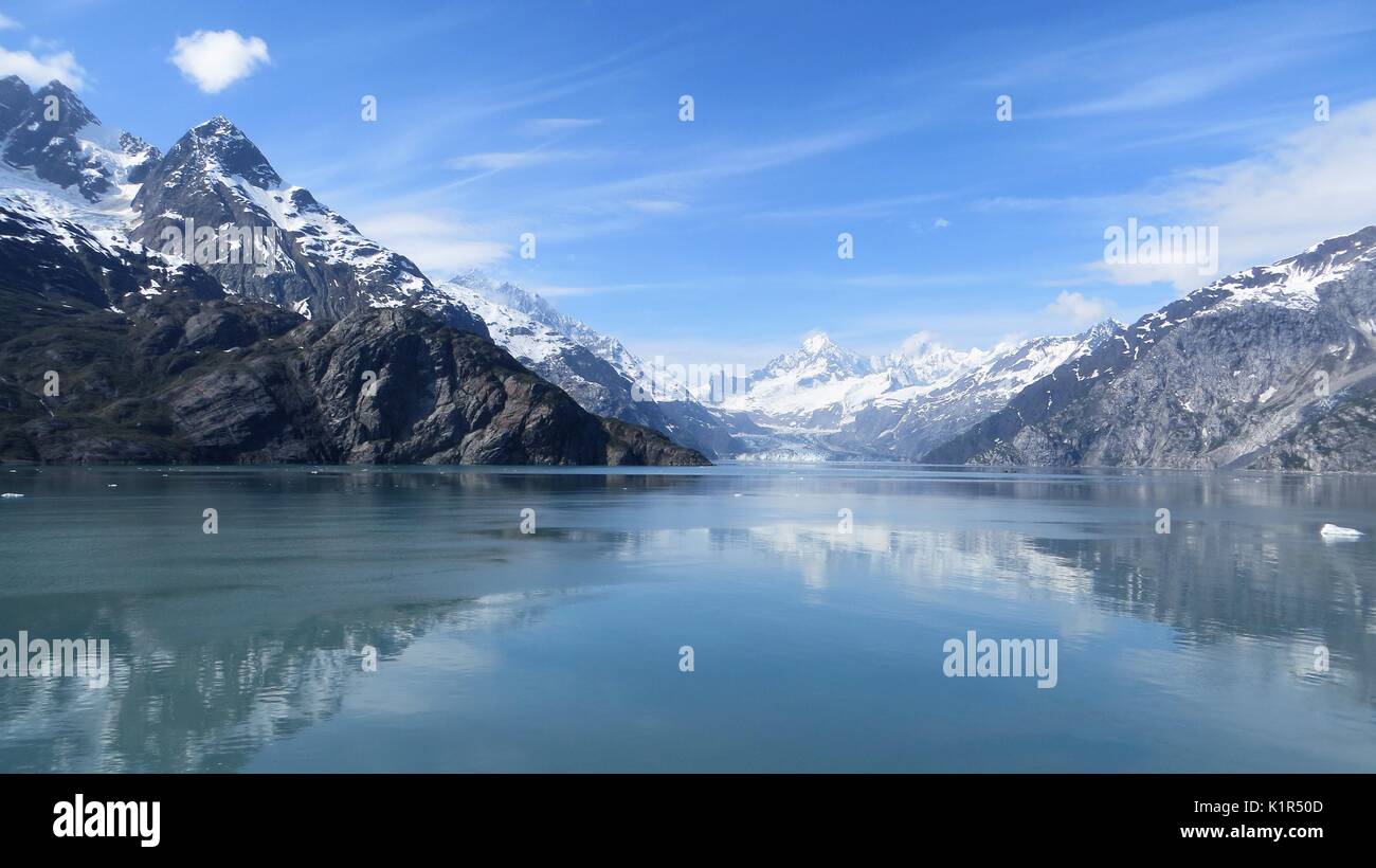 Margerie ghiacciaio Glacier Bay, in Alaska Foto Stock