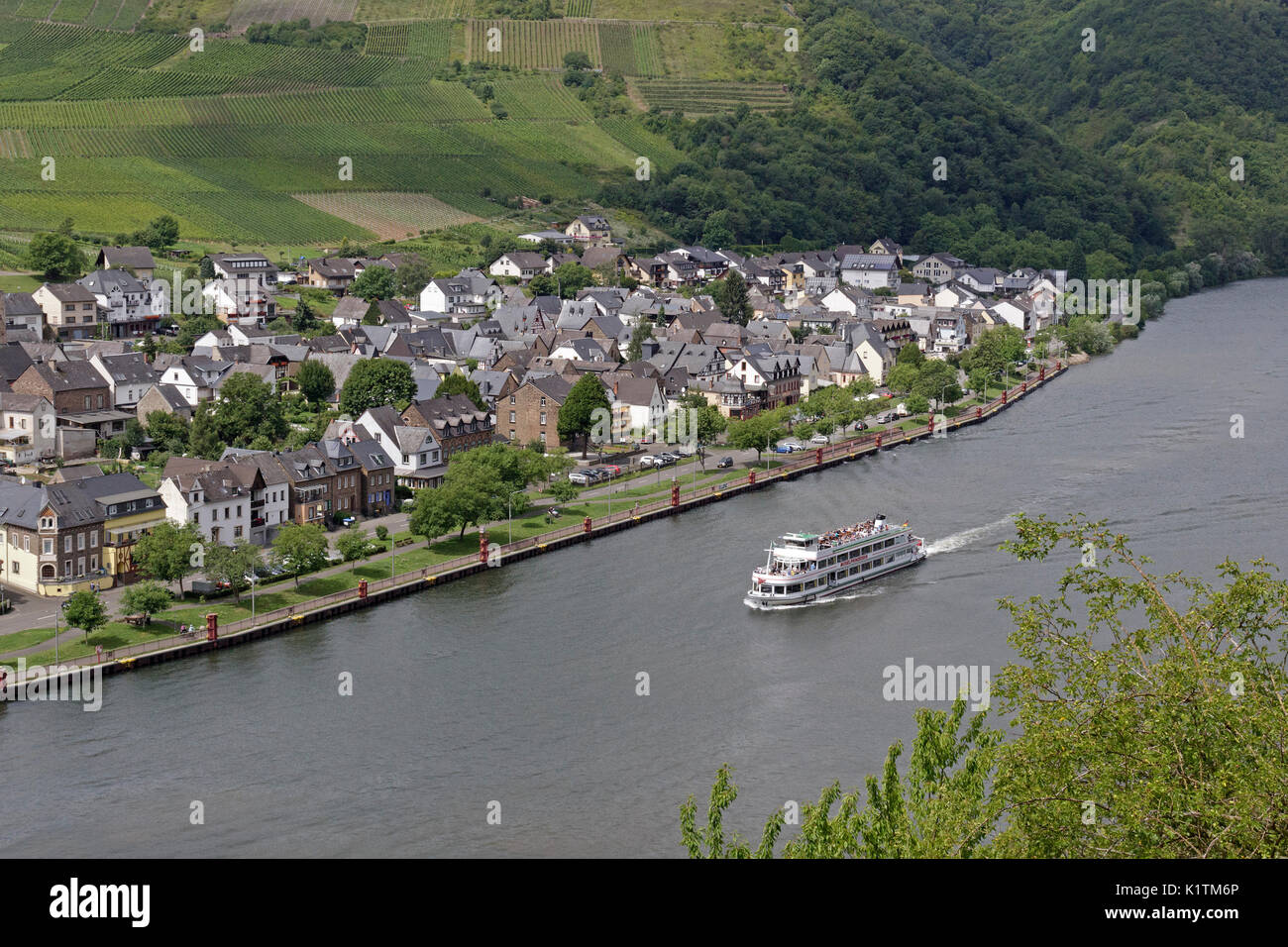 Ellenz-Poltersdorf, Moselle, Renania-Palatinato, Germania Foto Stock