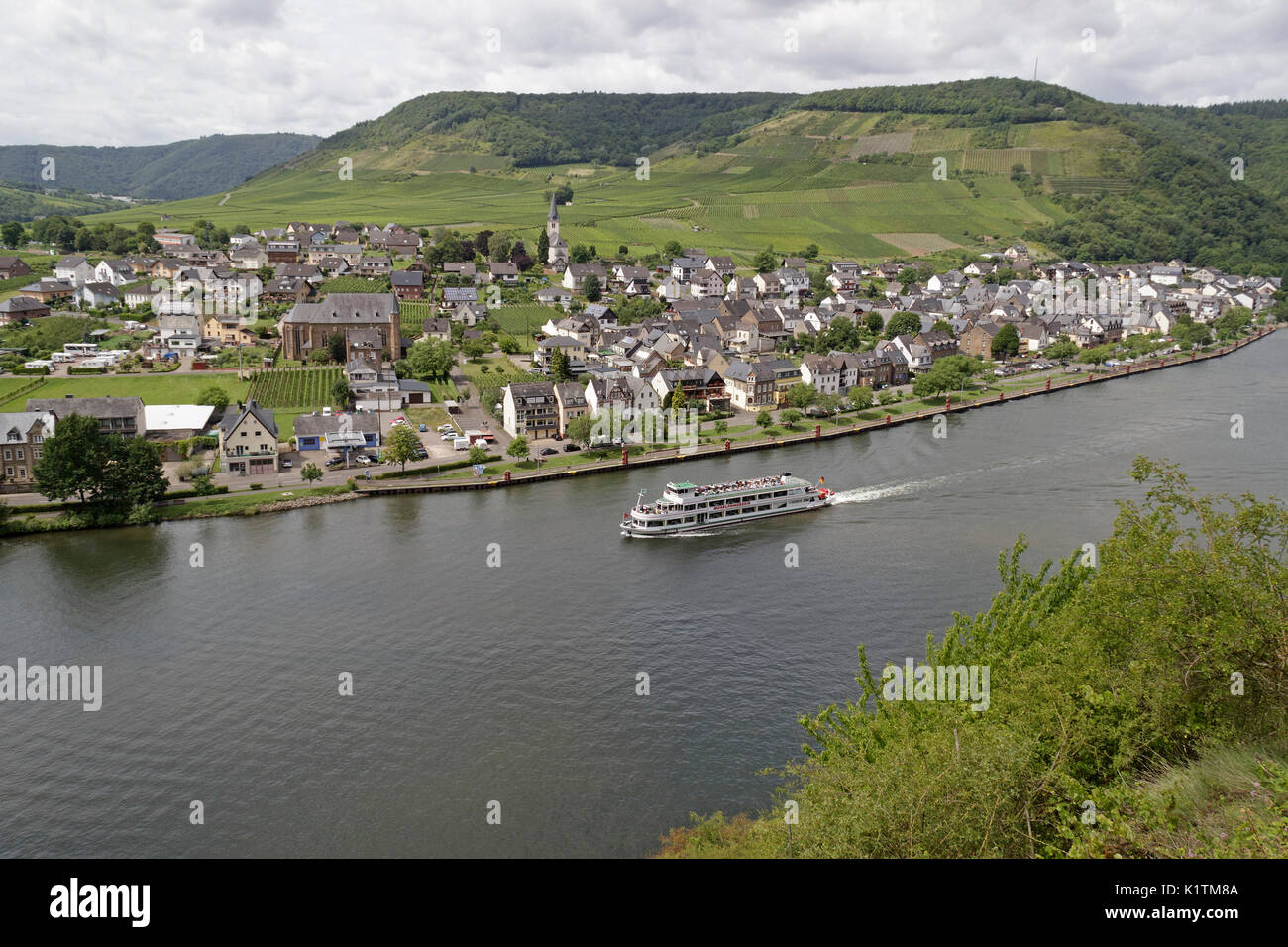 Ellenz-Poltersdorf, Moselle, Renania-Palatinato, Germania Foto Stock