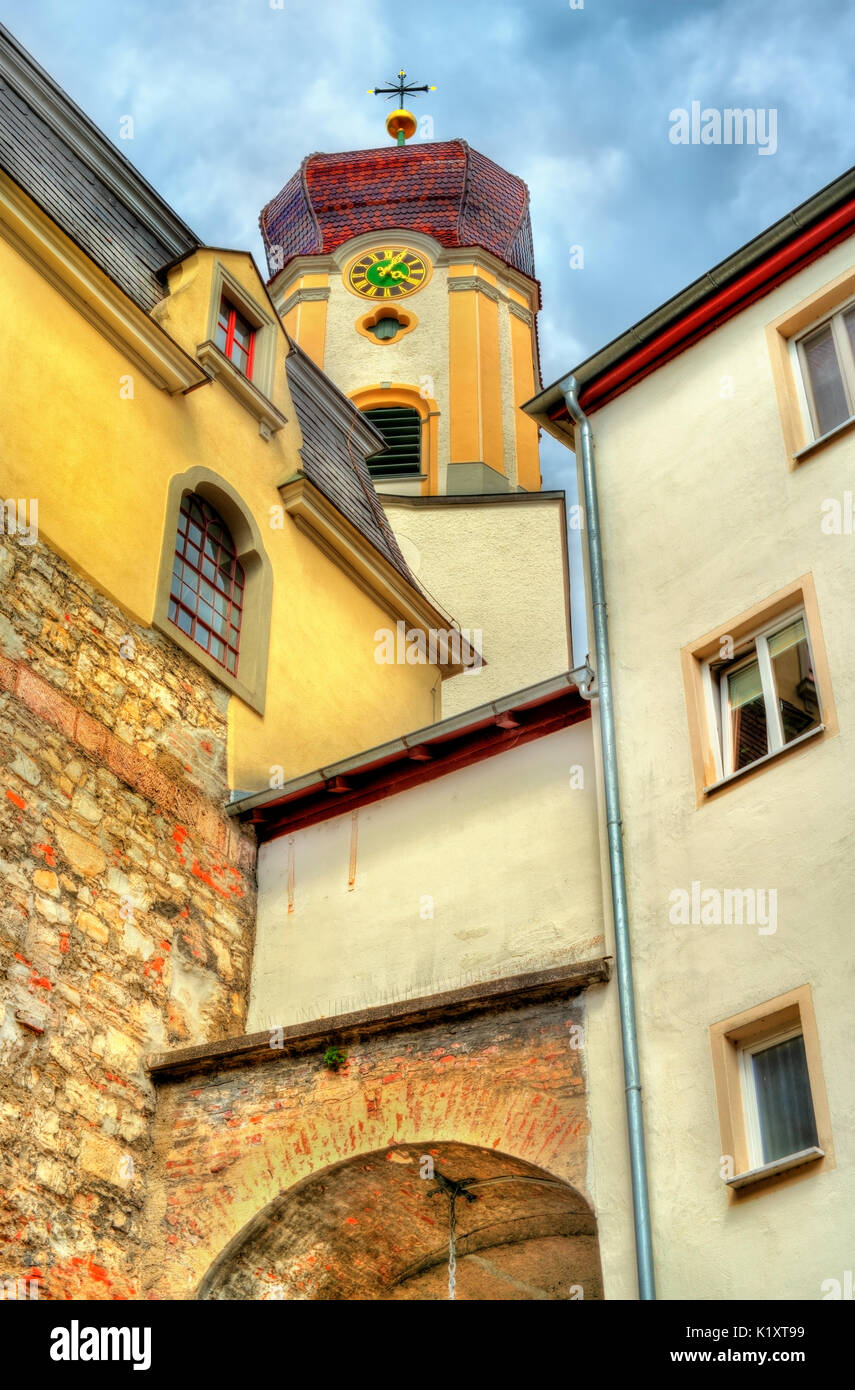 Johann chiesa in Sigmaringen - Baden-Württemberg, Germania Foto Stock