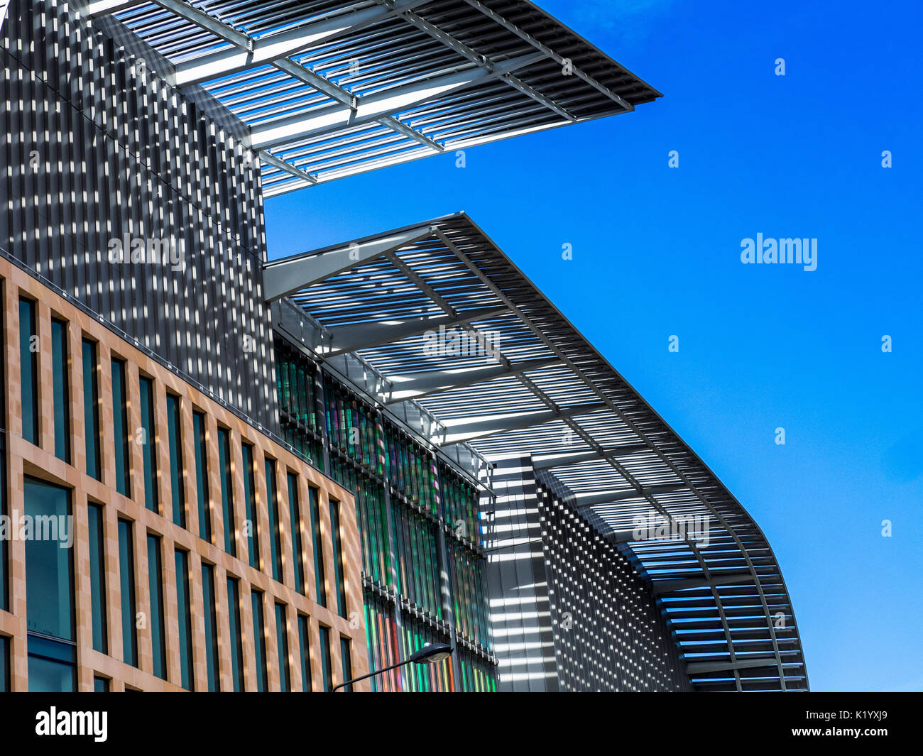 Francis Crick Institute di Londra - un nuovo istituto di ricerche in biomedicina inaugurato nel mese di agosto 2016 Foto Stock