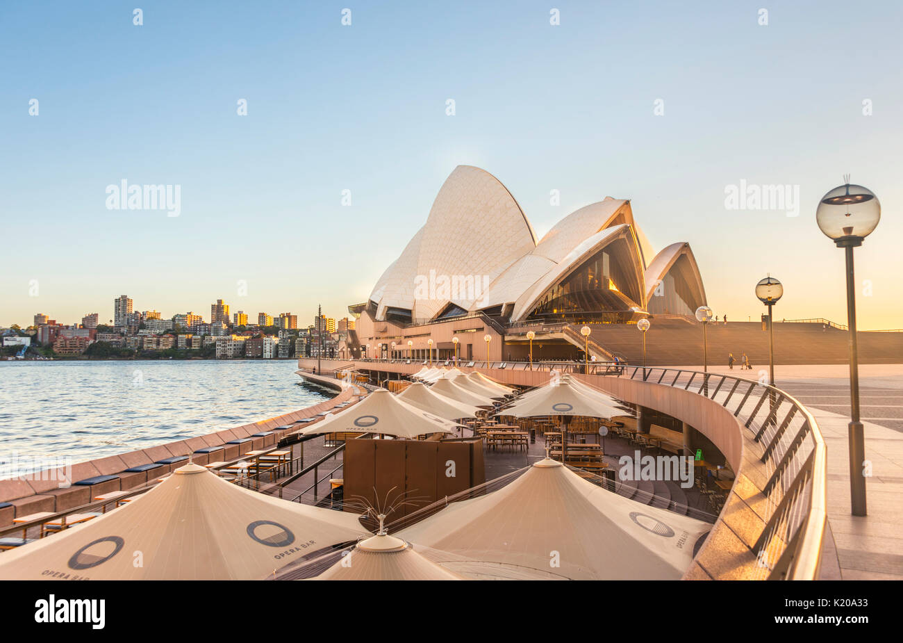 Sydney Opera House, Opera, Sydney, Nuovo Galles del Sud, Australia Foto Stock