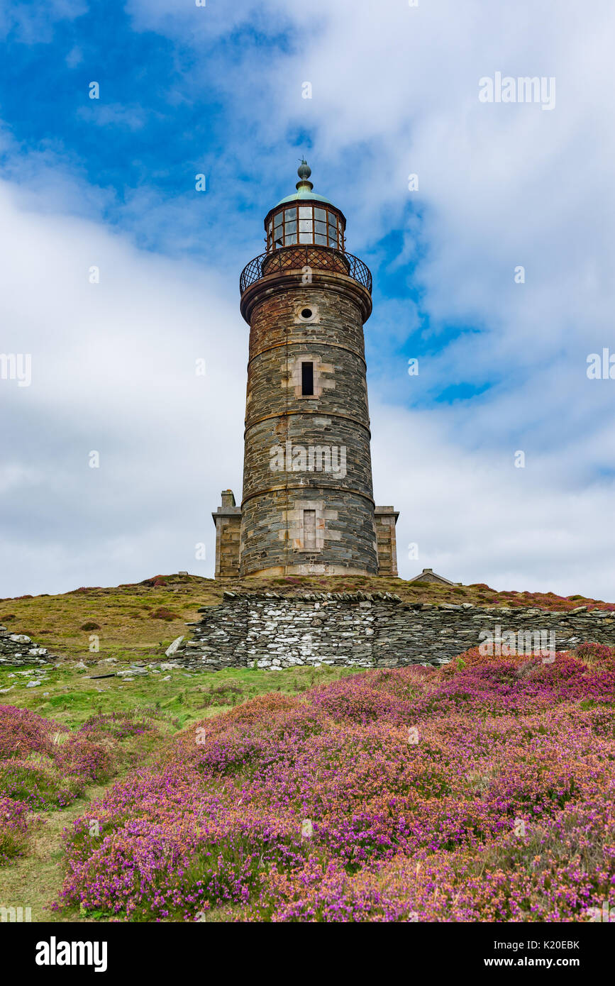 Faro superiore torre sul polpaccio dell uomo Foto Stock