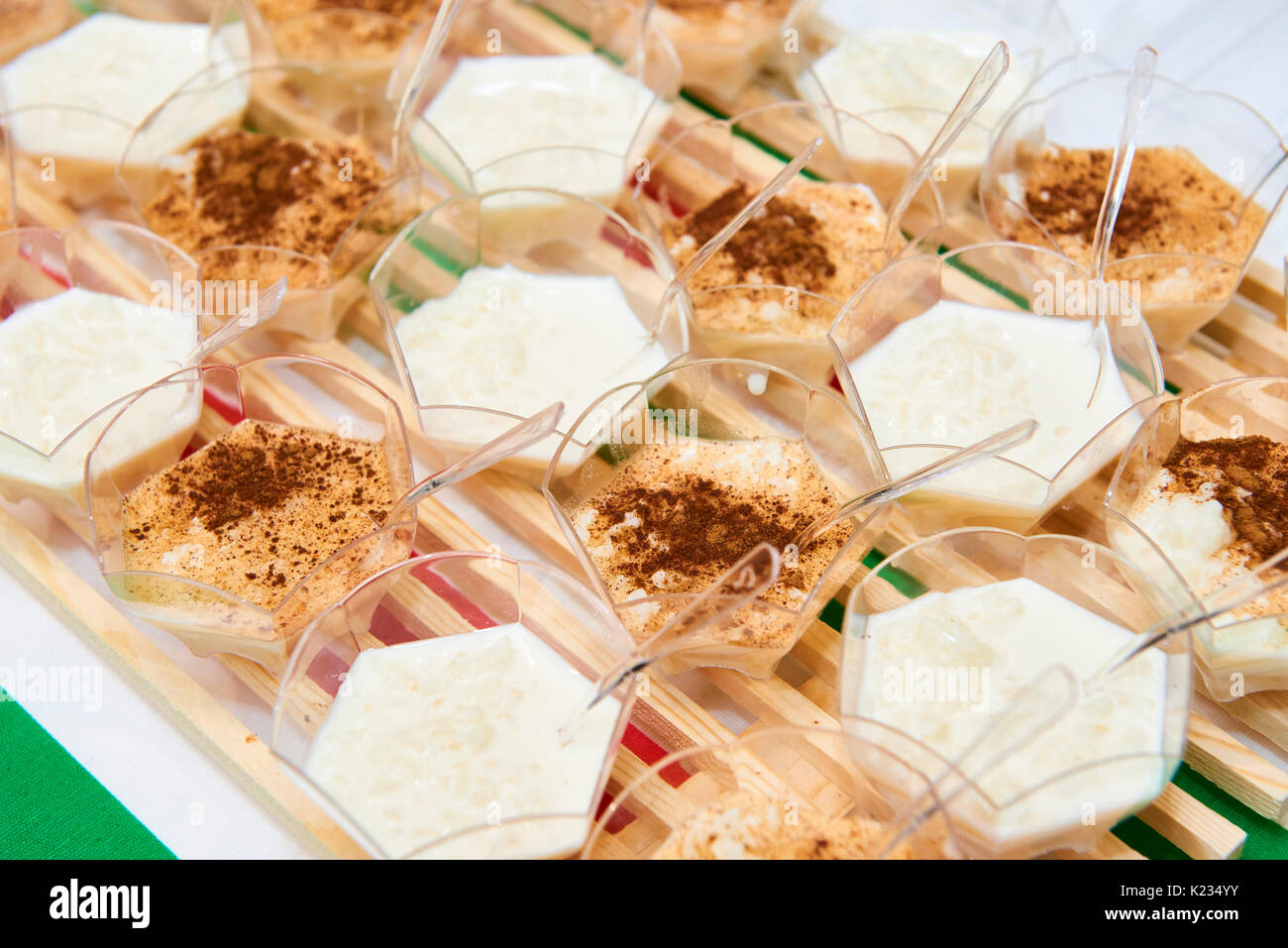 Il dessert, Arroz con leche Foto Stock