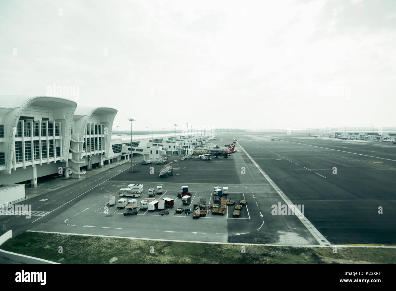 La Malaysia ha un basso costo terminal aeroporto KLIA2 Foto Stock