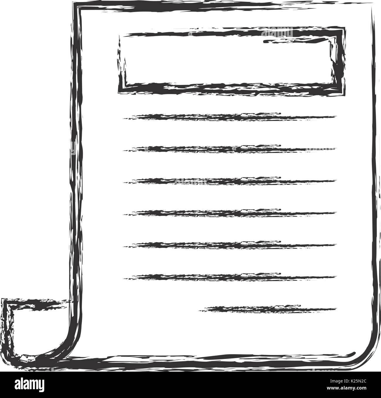 Giornale immagine icona Illustrazione Vettoriale