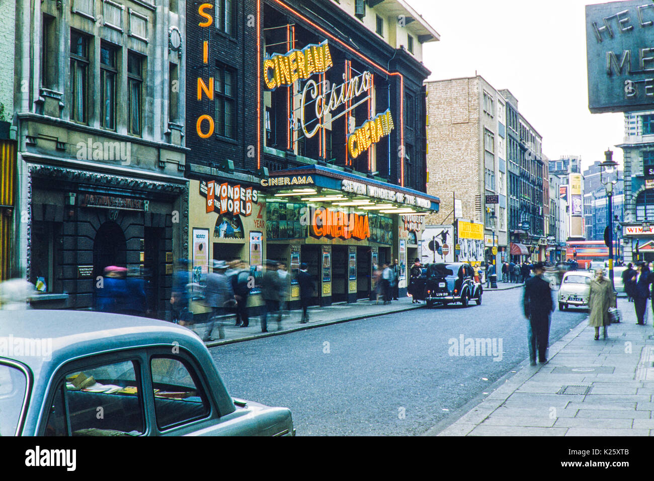 Casino Glossari Affini 1959 Old Compton Street, Soho, nel West End di Londra. L'edificio è ora il Edward Theatre. Foto Stock