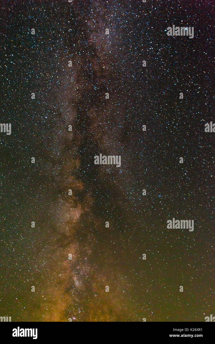 Il modo Mikly in estate come visto dalla centrale di Oregon in America del Nord Foto Stock