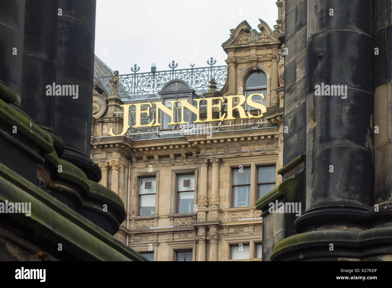Jenners department store, Edimburgo, Scozia Foto Stock