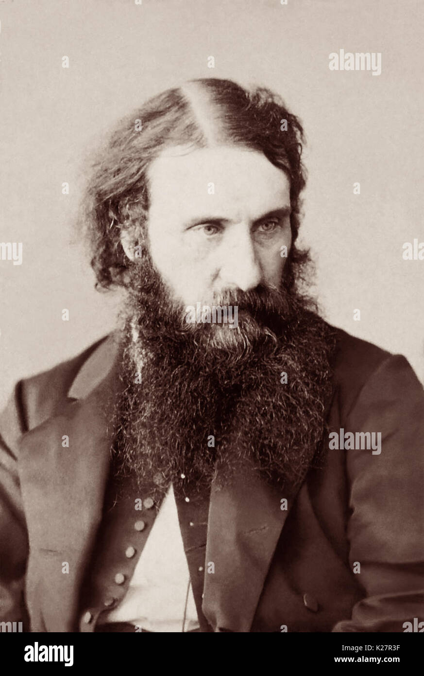 George MacDonald (1824-1905) è stato uno scrittore scozzese e il ministro cristiano che è stata una grande influenza letteraria di CS Lewis, JRR Tolkien, WH Auden e altri. Foto Stock