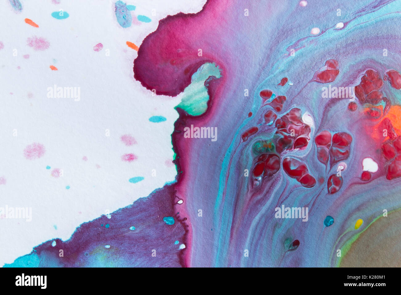 Dettaglio della pittura come sfondo. Foto Stock