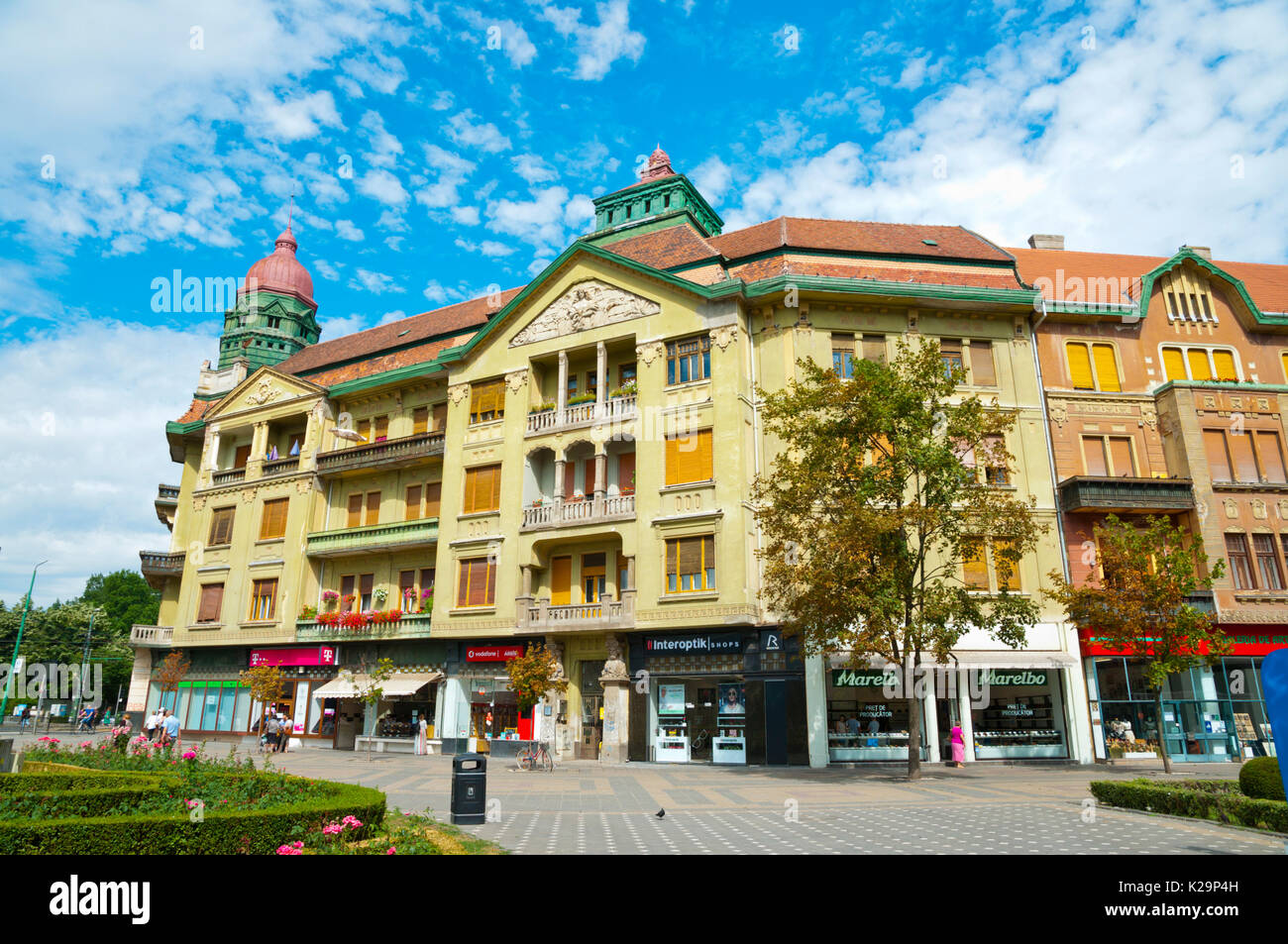 Piata Victoriei, Timisoara, Contea di Timis, Romania Foto Stock