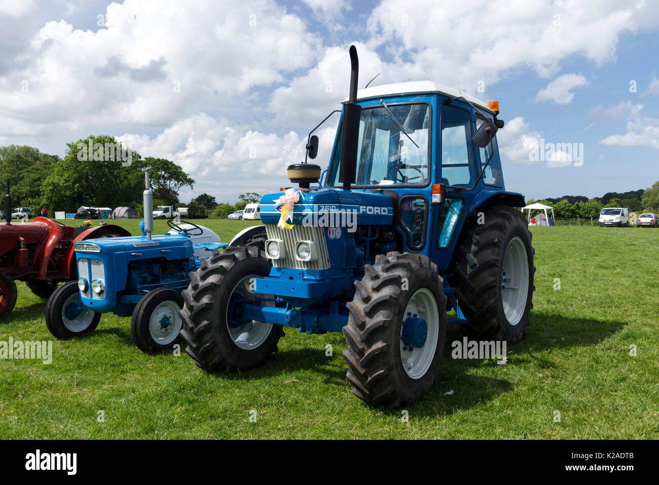 Ford 7610 Trattore Foto Stock