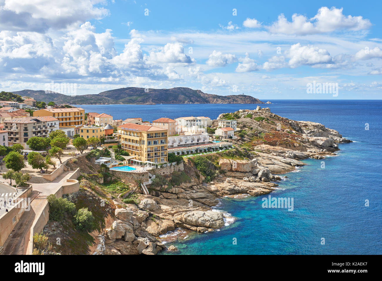 Calvi, Corsica, Francia Foto Stock