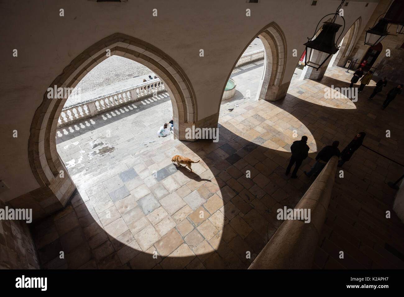 Sintra National Palace in Portogallo Foto Stock