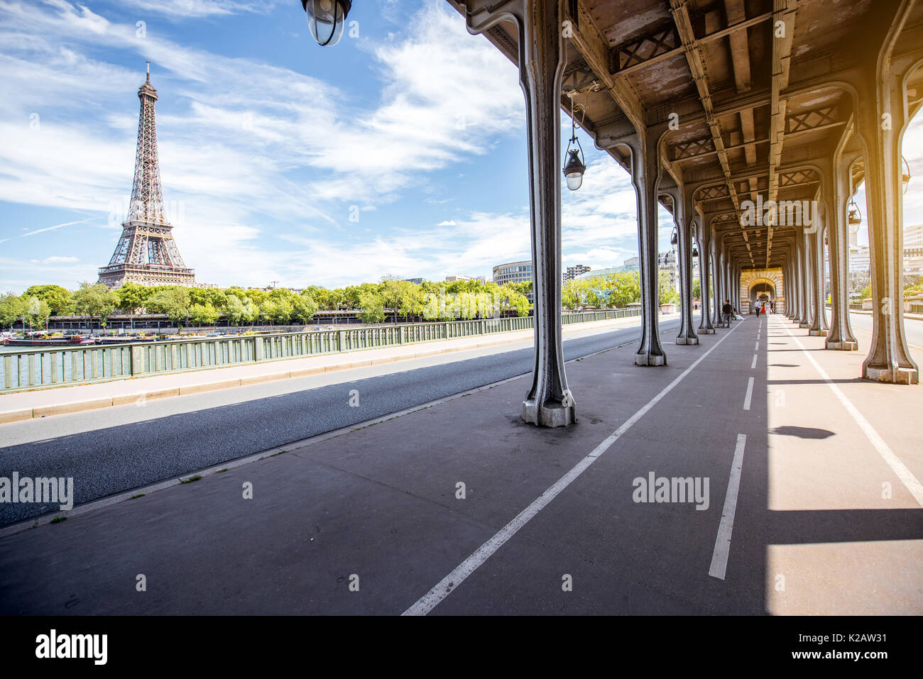 Paesaggio urbano in vista di Parigi Foto Stock