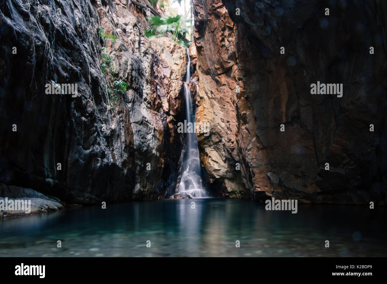La cascata di el questro gorge (Australia) Foto Stock