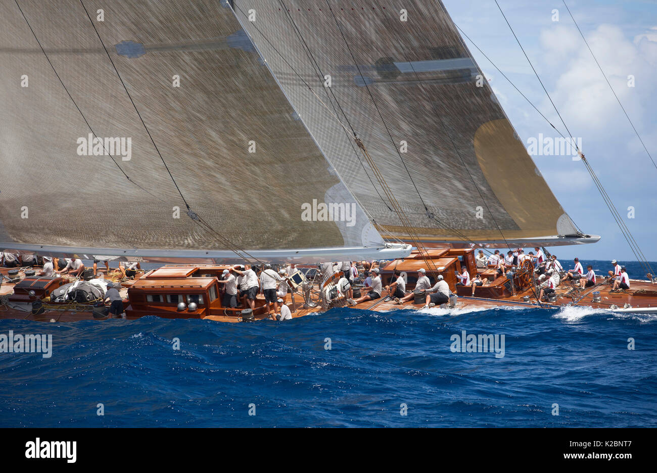 Ranger e Hanuman al St. Barth's benna, 2012. Foto Stock