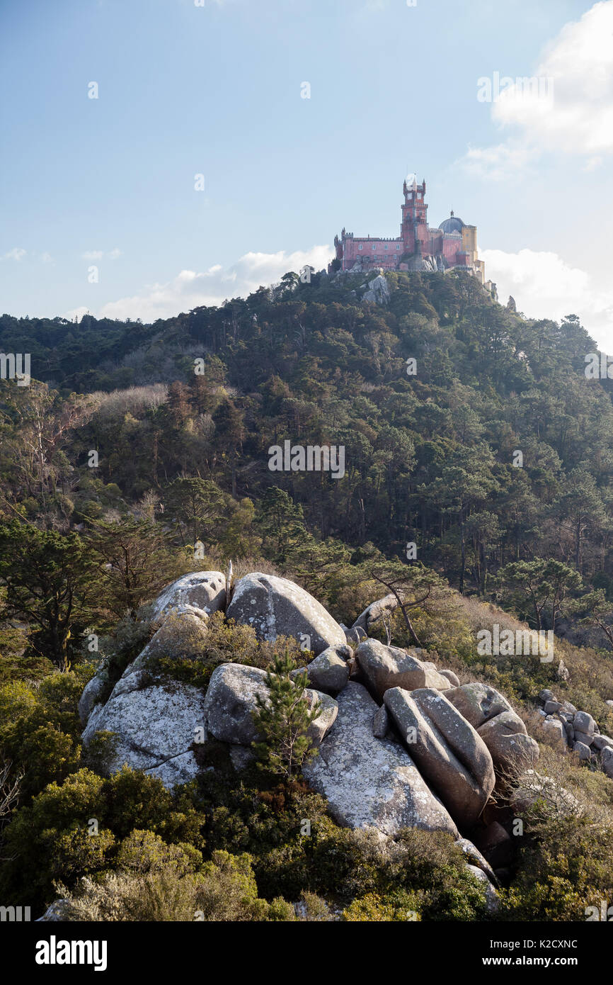 Pena il Palazzo Nazionale di Sintra Foto Stock