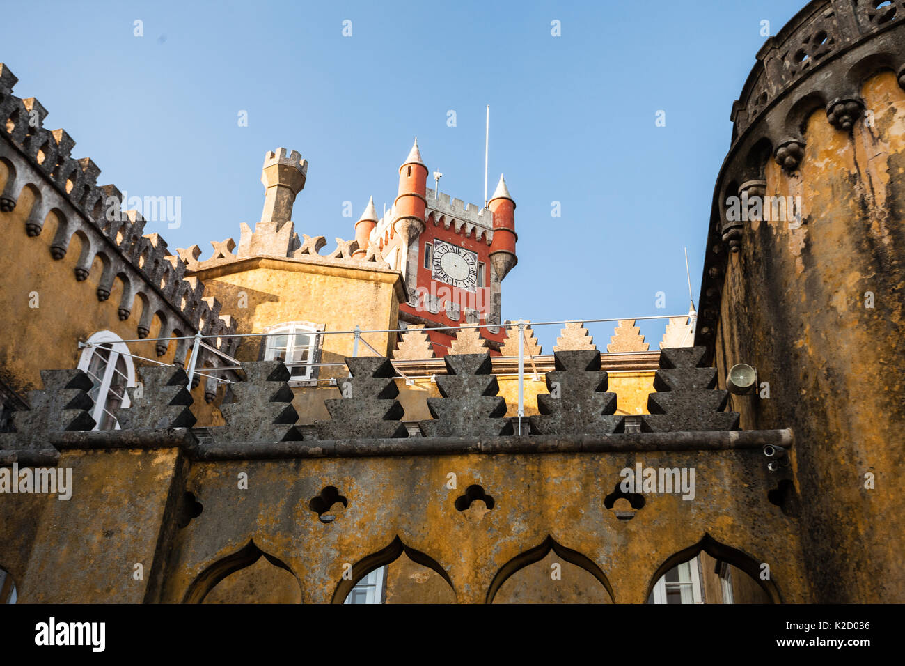 Pena il Palazzo Nazionale di Sintra Foto Stock